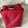 Large Red Suitcase. Sub Zero weight. Image 5