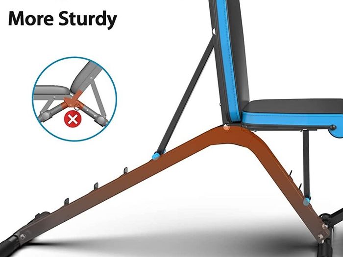 Adjustable Weight Bench Incline Decline Flat Workout Bench 90 Degree Upright Home Training Sit up Gym Bench (FREE SHIPPING)