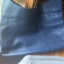 Navy Mulberry Replica Handbag (medium) Image 3