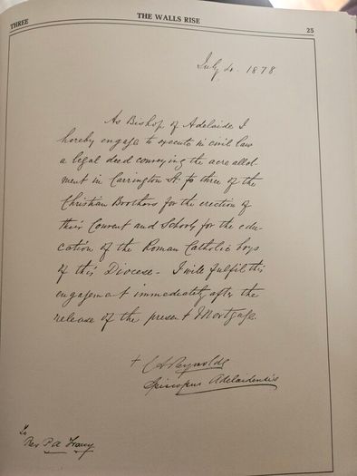 The Christian Brothers Of Wakefield Street 1878-1978. First Edition Hardback With Dustjacket In Good Condition.  See Photos For Same.