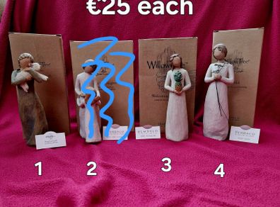 New Willow Tree Figuerines