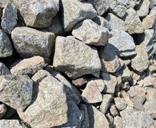 Granite wall building