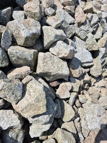 Granite wall building