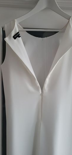 The Collection Debenhams white with floral overlay dress Sz 14