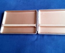 Vintage Cyprus leather cigarette case.