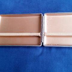 Vintage Cyprus leather cigarette case.