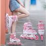 Profun Inline Girls Adjustable Rollerbaldes with Luminous PU Flash Wheels - Size UK 11 - 2 Image 7
