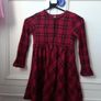 Red Christmas dress girls Leigh Tucker size 7-8 years Image 2
