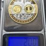 Netherlands, Nederland .999 Silver Europa Gold Gilded Coin Image 3