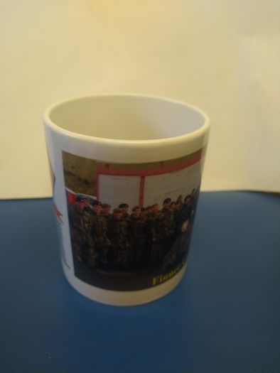 Two Irish Defence Forces mugs