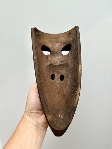 Mamuthones Wooden Mask wall art