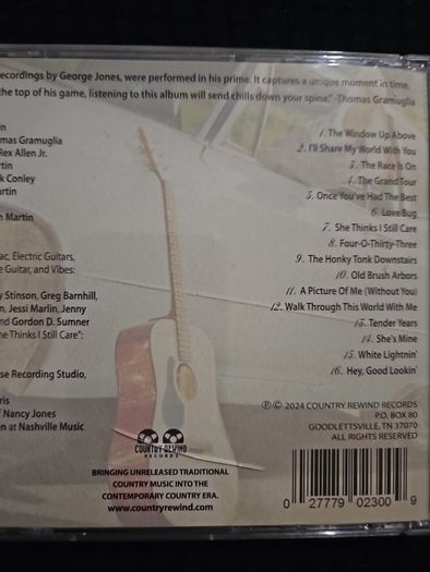 George Jones -The Lost Nashville Seasons.