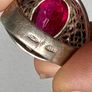 Vintage Sterling Silver Statement Ring Image 6