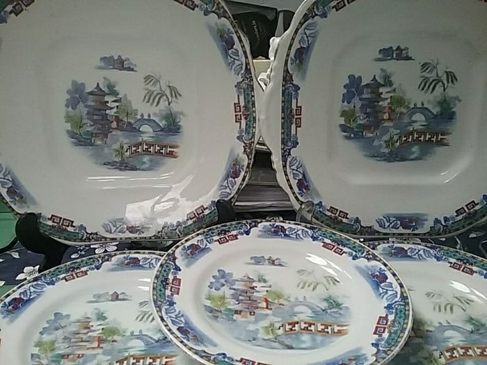 Lawley's China Cake/Bread Plate+ serving cake plates