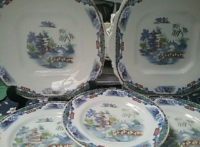 Lawley's China Cake/Bread Plate+ serving cake plates