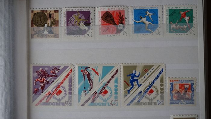 stamps 1966 y. USSR
