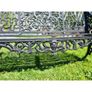 Bench Cast Iron Crown Black CH 722 B Image 2