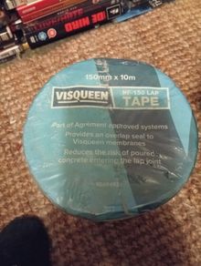 overlapping tape