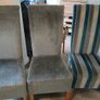 Wooden extendable dining table and 6 dining chairs Image 6