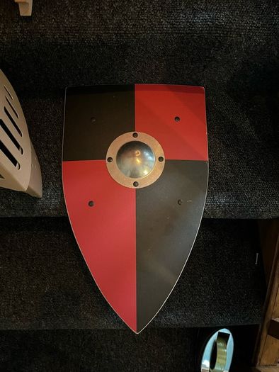 knights Wooden sword and shield with Helmet