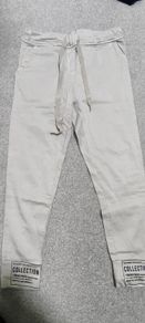 Italian Magic Stretch Trousers / Joggers (Made in Italy) - Beige/Stone