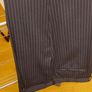 Marco Verro handmade navy pinstripe suit. Really worth viewing. Image 4