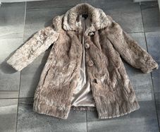 Topshop Faux Fur Coat, size 8, NWOT