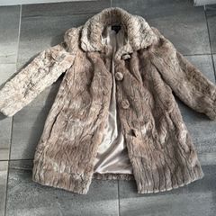 Topshop Faux Fur Coat, size 8, NWOT