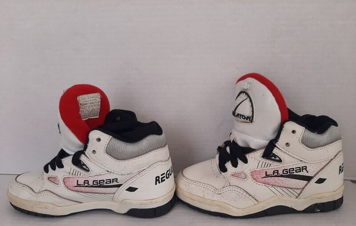 vintage LA Gear collectable 1991 youth Regulator trainers