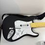Wii Rockband Fender Stratocaster with Dongle and Games Image 2