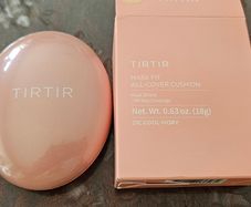 K-Beauty Tir Tir Mask Fit All-Cover Cushion Foundation in 21C Cool Ivory