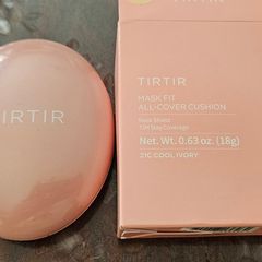 K-Beauty Tir Tir Mask Fit All-Cover Cushion Foundation in 21C Cool Ivory