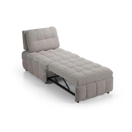 Noelle Single Chair Bed , 2 In 1 Grey