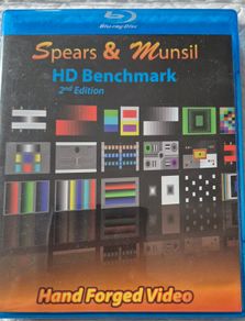Spears and Munzil TV Calibration BluRay Disc