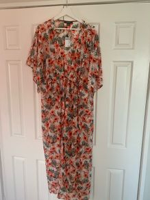Brand New Primark Floral Beach Dress/Wrap