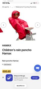 Hamax Child seat poncho