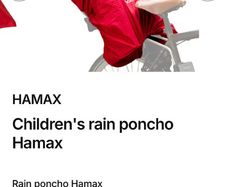 Hamax Child seat poncho