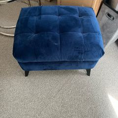 Midnight Blue Footrest