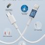 30W Fast Charger for iPhone,[MFi Certified] USB C Fast Charger Plug Power Adapter with 6FT Type C to Lightning Cable Compatible with iPhone 14/13/12/11 Pro/Pro Max/XS Max/XS/XR/X/SE/8/iPad and More Image 4