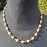 18k Gold Plated Pearl Necklace(Vintage) Image 3