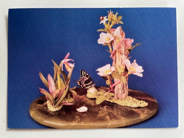 Postcard of Porcelain Sculpture