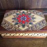 5 piece wooden carved graduating boxes Image 4