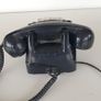 1970s black rotary dial telephone PROP Image 3