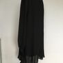 Asos black pleated dress Image 3