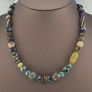 Antique Venetian Style Mix Glass Beads Necklace Image 8