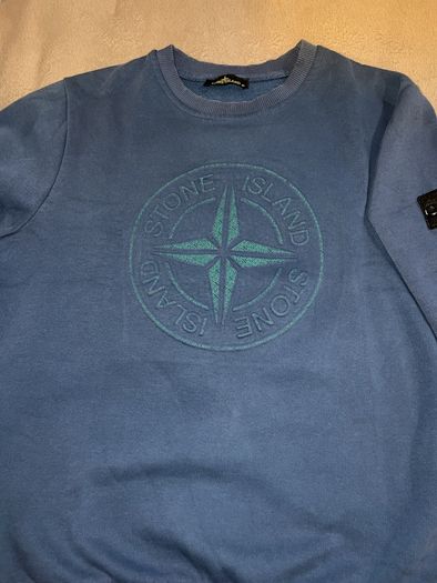 Stone Island Sweatshirt Blue Original Badge