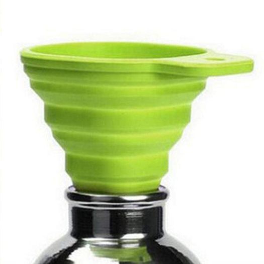 Home Kitchen Silicone Portable Collapsible Funnel