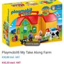 playmobil bundle house,farm and train Image 7