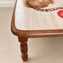 Hand painted solid wood coffee table Image 5