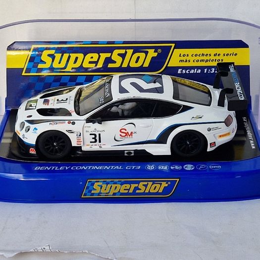Scalextric Bentley Continental GT3- #31 Slot car ( H4024 C4024 24hr Le Mans touring superslot )